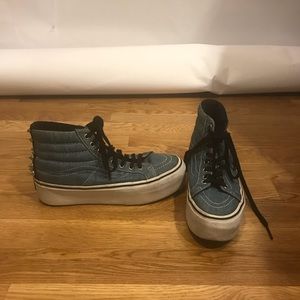 Vans Studded Sneaker platforms